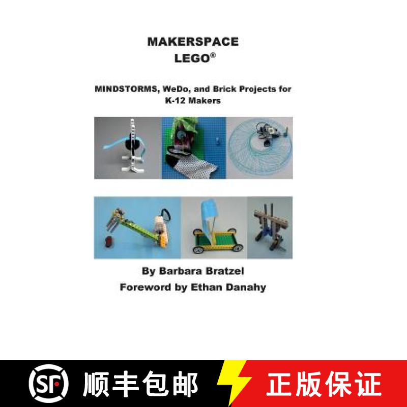 【3-4周达】Makerspace Lego: MINDSTORMS, WeDo, and Brick Projects for K-12q Makers [9781935673453]