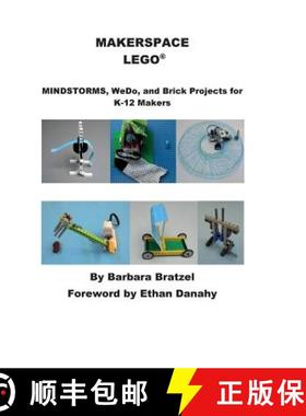 【3-4周达】Makerspace Lego: MINDSTORMS, WeDo, and Brick Projects for K-12q Makers [9781935673453]