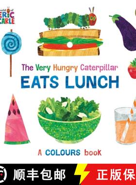 【3-4周达】The Very Hungry Caterpillar Eats Lunch : A colours book [9780241618523]