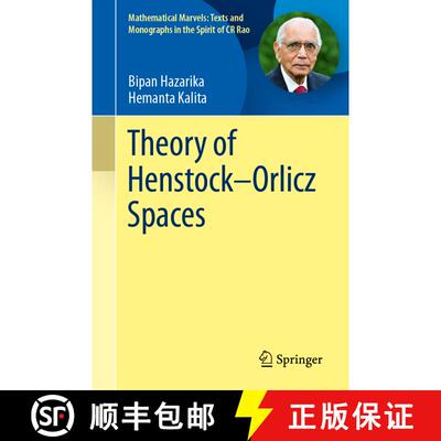 【3-4周达】Theory of Henstock–Orlicz Spaces [9789819695478]