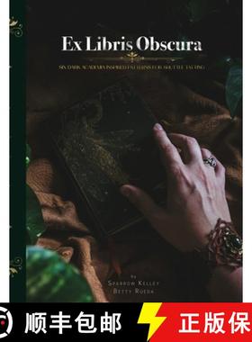 【3-4周达】Ex Libris Obscura: 6 Dark Academia Inspired Patterns For Shuttle Tatting [9781300694793]