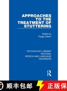 【3-4周达】Approaches to the Treatment of Stuttering [9781138388635]