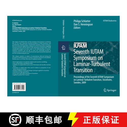 【3-4周达】精装 Seventh IUTAM Symposium on Laminar-Turbulent Transition: Proceedings of the Seventh I... [9789048137220]