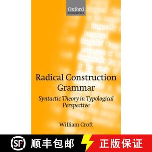 Syntactic 4周达 Construction Perspective 9780198299554 Theory Grammar Radical Typological