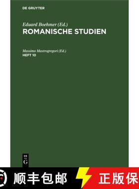 预订 Romanische Studien. Heft 10 [9783112677070]