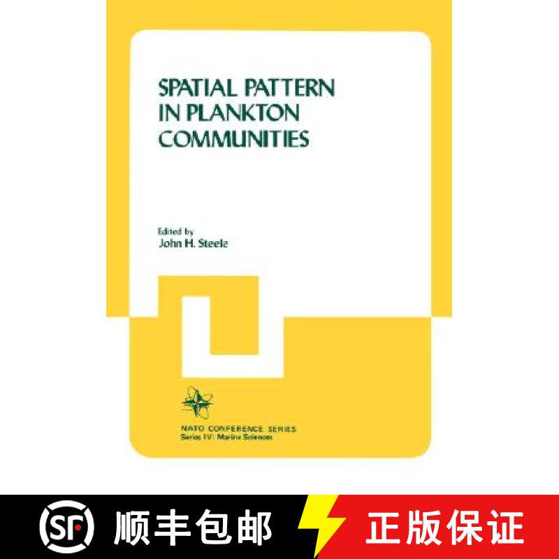 【3-4周达】Spatial Pattern in Plankton Communities [9780306400575]