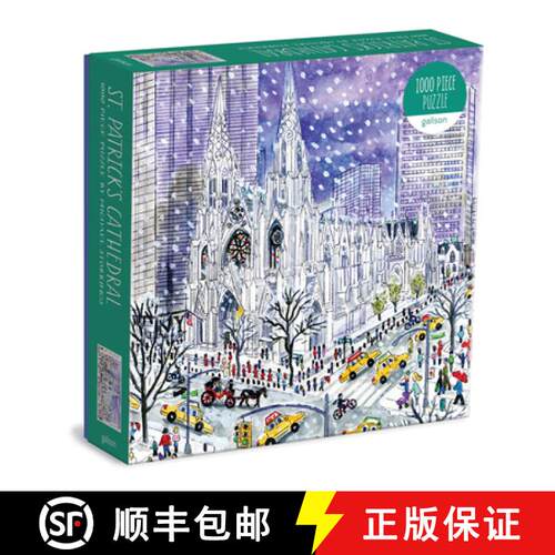 【3-4周达】Michael Storrings St. Patricks Cathedral 1000 Piece Puzzle [9780735369351]