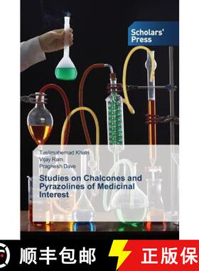 预订 Studies on Chalcones  and Pyrazolines  of Medicinal Interest [9783639713596]