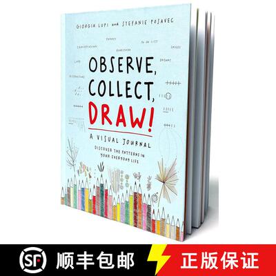 现货 观察，收集，绘制：视觉日记 Observe, Collect, Draw!: A Visual Journal [9781616897147]