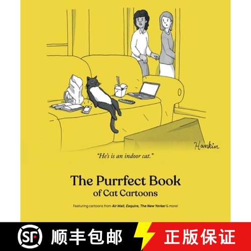 【3-4周达】The Purrfect Book of Cat Cartoons [9781963079036]