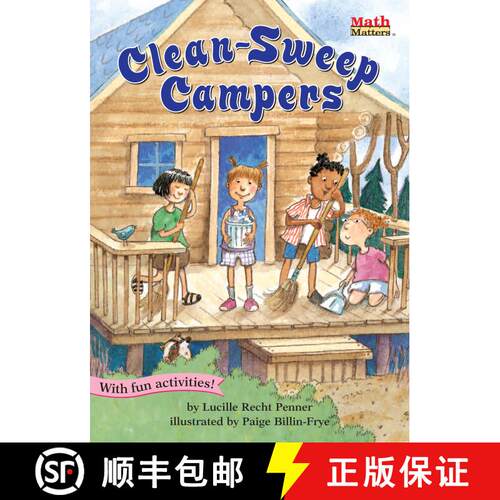 【3-4周达】Clean-Sweep Campers: Fractions [9781575650968]