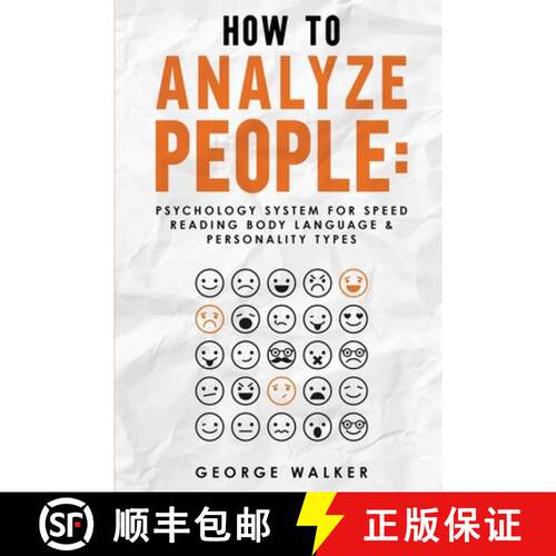 【3-4周达】How to Analyze People:  Psychology System For Speed Reading Body Language & Personality Types [9788293738268]