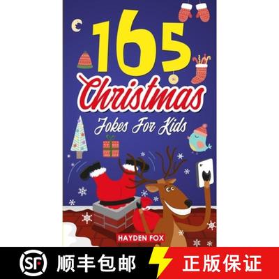 【3-4周达】165 Christmas Jokes For Kids: The Jolly Holiday Gift Book For Boys and Girls (Stocking Stu... [9781989543481]