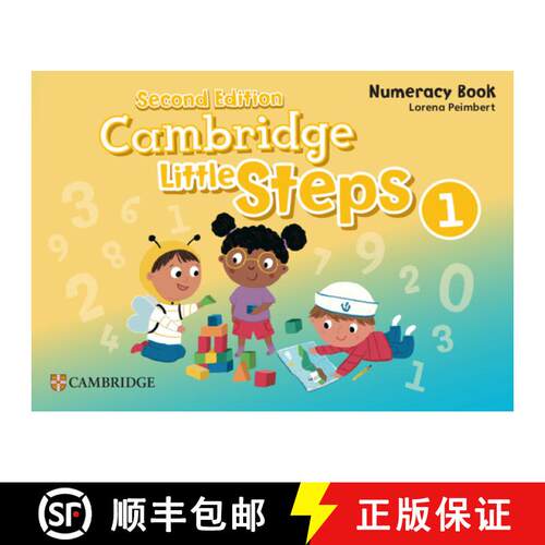 【3-4周达】Cambridge Little Steps Level 1 Numeracy Book [9781009800297]