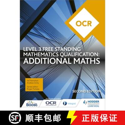 【3-4周达】OCR Level 3 Free Standing Mathematics Qualification: Additional Maths (2nd edition) [9781510449640]