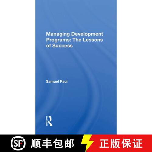 【3-4周达】Managing Development Programs: The Lessons of Success: The Lessons Of Success [9780367169268]