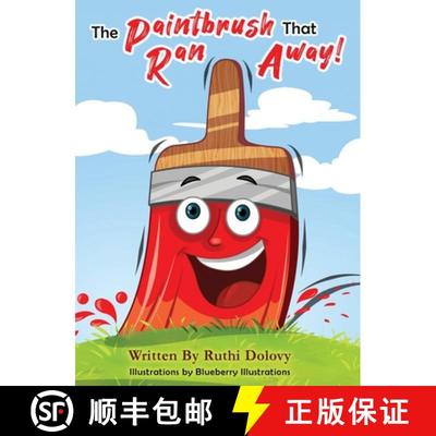 【3-4周达】The Paintbrush That Ran Away! [9798988636922]