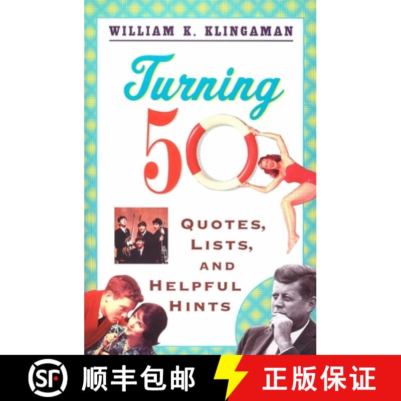 【3-4周达】Turning 50: Quotes, Lists, and Helpful Hints [9780452270336]