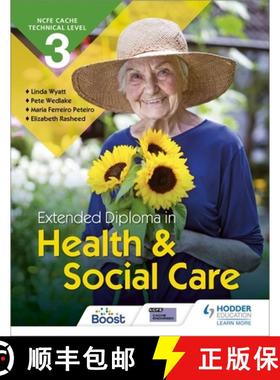 【3-4周达】NCFE CACHE Technical Level 3 Extended Diploma in Health and Social Care [9781510403123]