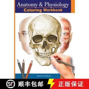 【3-4周达】Anatomy and Physiology Coloring Workbook: The Essential College Level Study Guide Perfect ... [9781804211984]