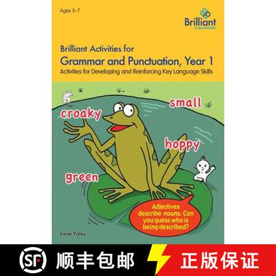 【3-4周达】Brilliant Activities for Grammar and Punctuation, Year 1: Activities for Developing and Re... [9781783171255]