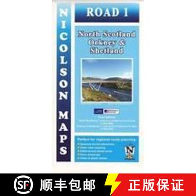 【3-4周达】Nicolson Road 1, North Scotland: Orkney & Shetland [9781912046607]