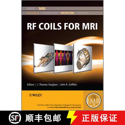 【3-4周达】精装 Rf Coils For Mri [Wiley化学化工] [9780470770764]