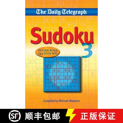 【3-4周达】Daily Telegraph: Sudoku 3: Into a New Dimension [9781509893584]