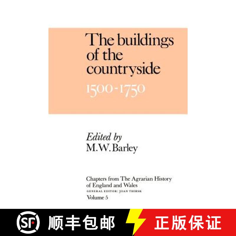 【3-4周达】Chapters of The Agrarian History of England and Wales: Volume 5, The Buildings of the Coun... [9780521368803]