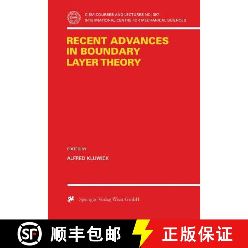 【3-4周达】Recent Advances in Boundary Layer Theory [9783211831366]