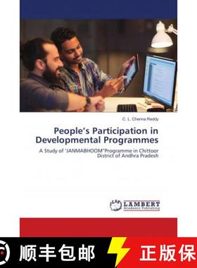 预订 People’s Participation in Developmental Programmes [9783659564246]