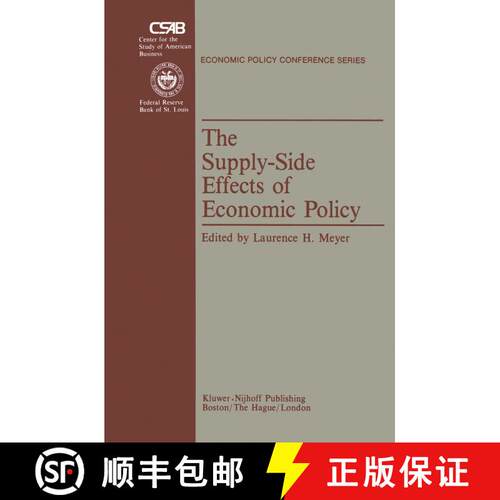 【3-4周达】The Supply-Side Effects of Economic Policy [9789400981768]