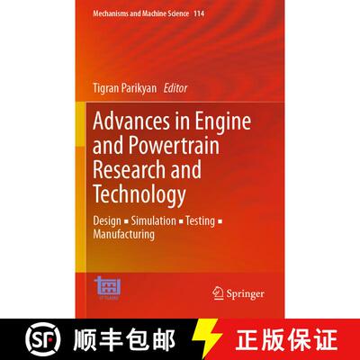 【3-4周达】Advances in Engine and Powertrain Research and Technology: Design ▪ Simulation τ... [9783030918712]