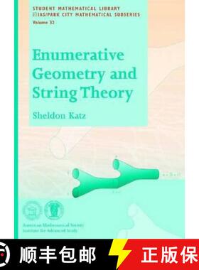 【3-4周达】Enumerative Geometry and String Theory [9780821836873]