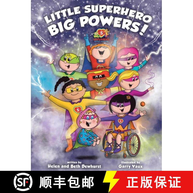 【3-4周达】Little Superhero Big Powers! [9781838247621]