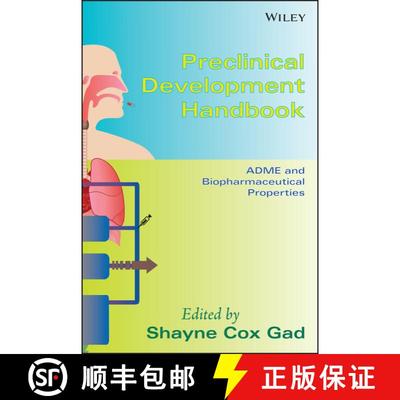【3-4周达】Preclinical Development Handbook: Adme And Biopharmaceutical Properties [Wiley化学化工] [9780470248478]