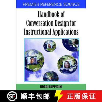 【3-4周达】精装 Handbook of Conversation Design for Instructional Applications [9781599045979]