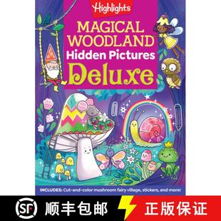【3-4周达】Magical Woodland Hidden Pictures Deluxe: 96 Pages of Magical Recipes, Crafts, Forest Puzzl... [9781639622542]