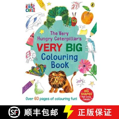 【3-4周达】The Very Hungry Caterpillar's Very Big Colouring Book [9780241585542]