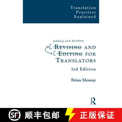 【3-4周达】Revising and Editing for Translators [9781909485013]
