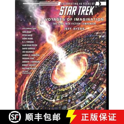 【3-4周达】Voyages of Imagination: The Star Trek Fiction Companion [9781416503491]