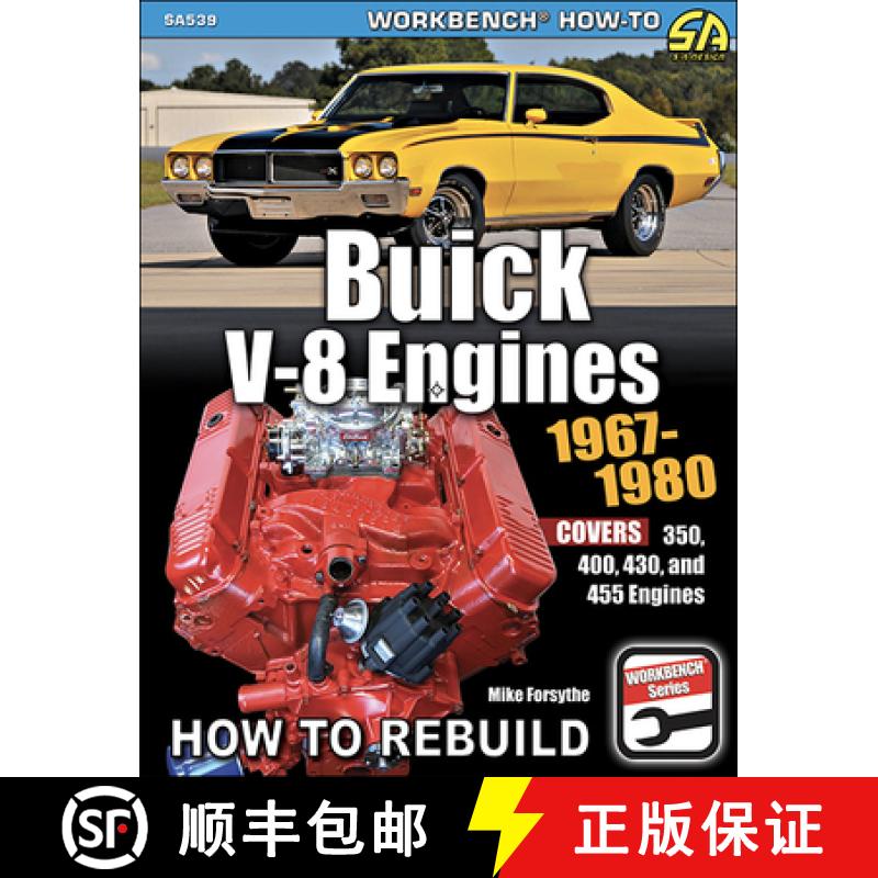 【2-3周达】Buick V-8 Engines 1967-1980: Covers 350, 400, 430 and 455 Engines [9781613257746]