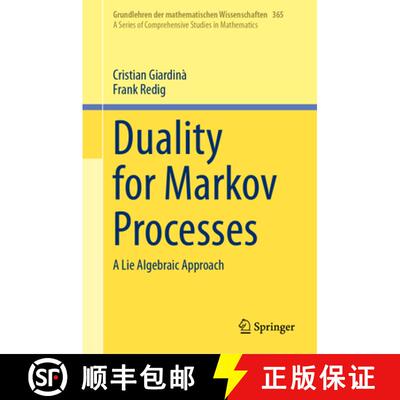 【3-4周达】Duality for Markov Processes: A Lie Algebraic Approach [9783032040985]