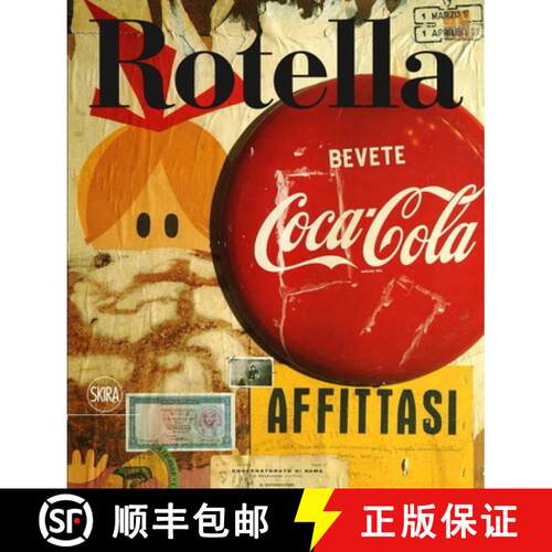【3-4周达】精装 Mimmo Rotella: Catalogo ragionato, Volume primo 1944-1961, Tomo I, Tomo II [9788857222417]