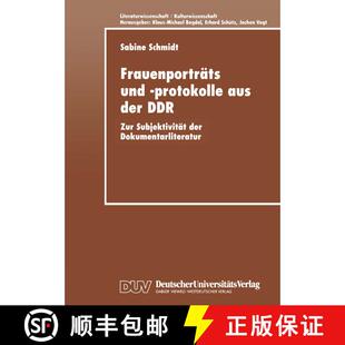【3-4周达】Frauenporträts und -protokolle aus der DDR: Zur Subjektivität der Dokumentarliteratur [9783824443178]