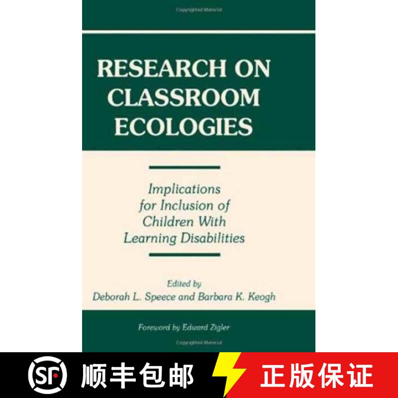 【3-4周达】Research on Classroom Ecologies: Implications for Inclusion of Children With Learning Disa... [9780805818963]