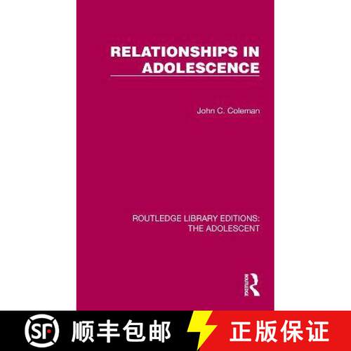 【3-4周达】Relationships in Adolescence [9781032380025]
