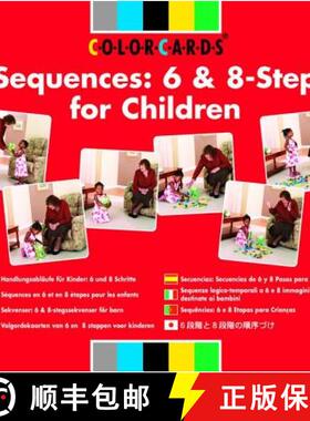 【3-4周达】Sequences: Colorcards: 6 and 8- Step for Children [9780863885587]