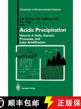 【3-4周达】Acidic Precipitation : Soils, Aquatic Processes, and Lake Acidification [9781461287827]