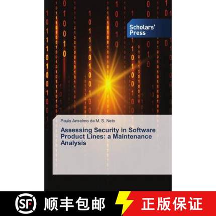 预订 Assessing Security in Software Product Lines: a Maintenance Analysis [9786202314602]
